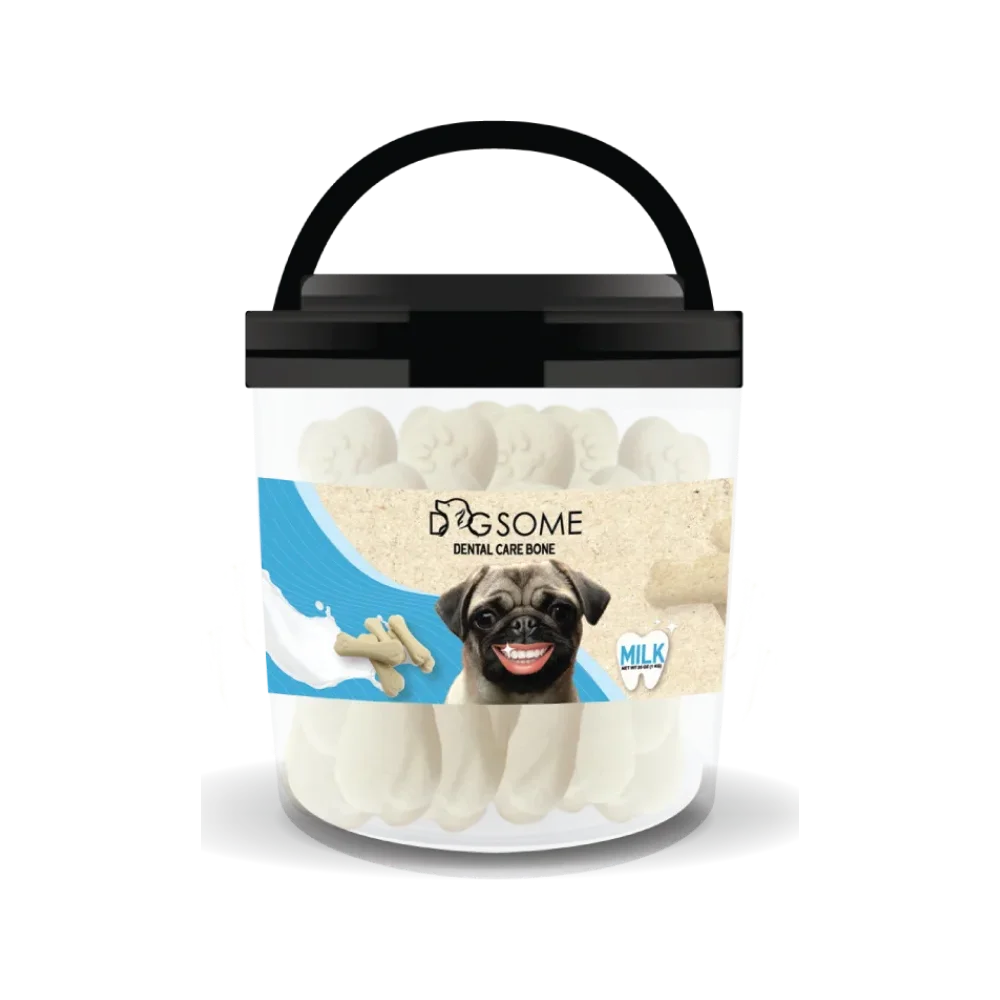 Dogsome Dental Care Bone (Milk) 1kg