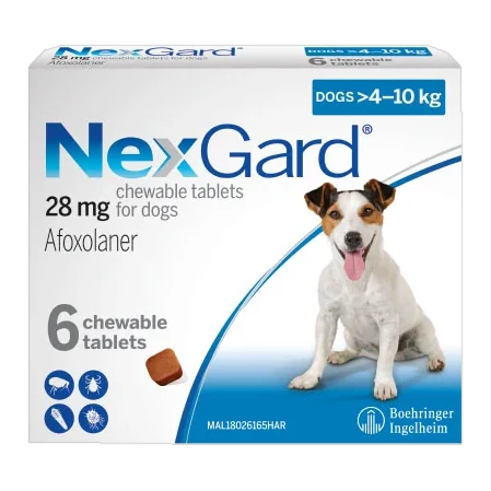 NexGard Chewables 4.1–10 kg